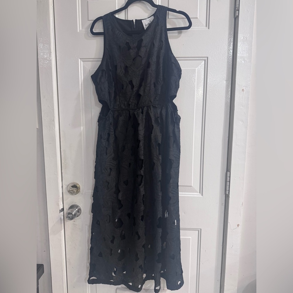 Sam Edelman Black Lace Midi Dress - Picture 11 of 12